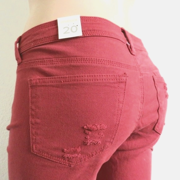 Lovesick Denim - Lovesick Jeans Women's DESTRUCTED Skinny Plus Size 20 NWT